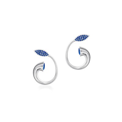 Horn of Plenty Stud Earrings, 925° Sterling Silver