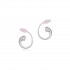 Horn of Plenty Stud Earrings, 925° Sterling Silver