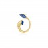 Horn of Plenty Stud Earrings, Yellow Gold Plated 925° Sterling Silver