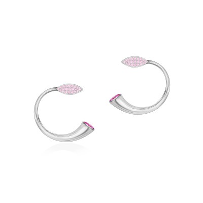Horn of Plenty J Earrings, 925° Sterling Silver