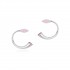 Horn of Plenty J Earrings, 925° Sterling Silver