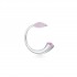 Horn of Plenty J Earrings, 925° Sterling Silver