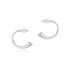 Horn of Plenty J Earrings, 925° Sterling Silver