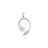 Horn of Plenty Pendant, 925° Sterling Silver