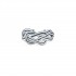 Knot of Hercules Ring, Oxidized 925° Sterling Silver