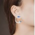 Horn of Plenty J Earrings, 925° Sterling Silver