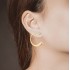 Horn of Plenty J Earrings, Yellow Gold Plated 925° Sterling Silver