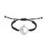 Pomegranate Woven Bracelet, 14K White Gold