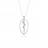 Rod of Asclepius Pendant, 925° Sterling Silver