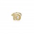 Spiral of Life Ring, Yellow Gold Plated 925° Sterling Silver
