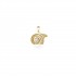 Spiral of Life Pendant, 14K Yellow Gold, Small