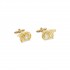 Spiral of Life Cufflinks, 14K Yellow Gold