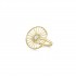 Wheel of Fortune Ring, Yellow Gold Plated 925° Sterling Silver